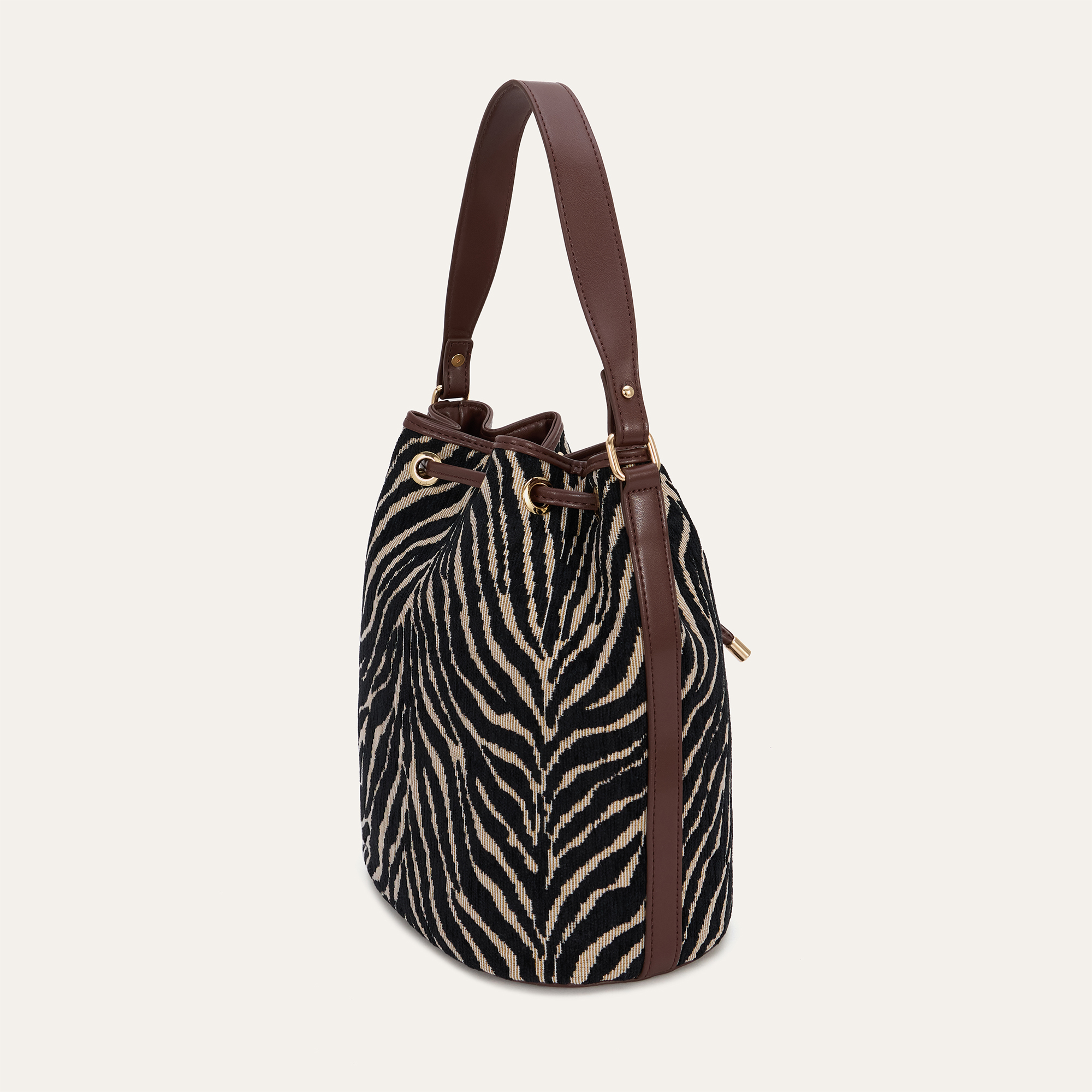 DESENLİ BUCKET ÇANTA