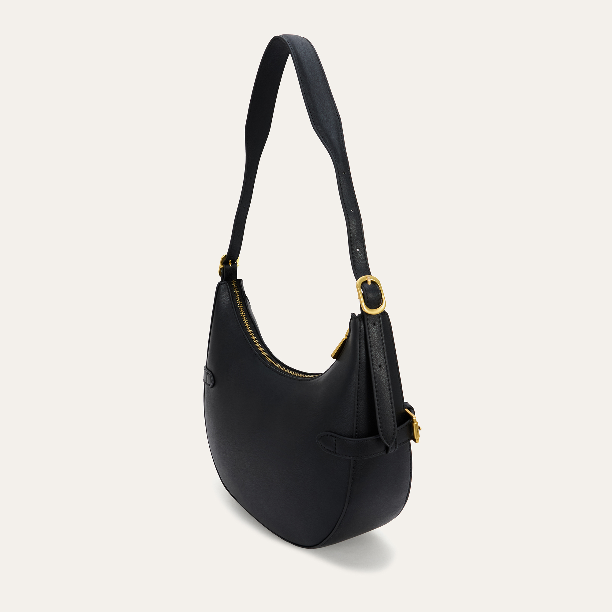 KEMER DETAYLI OVAL ÇANTA