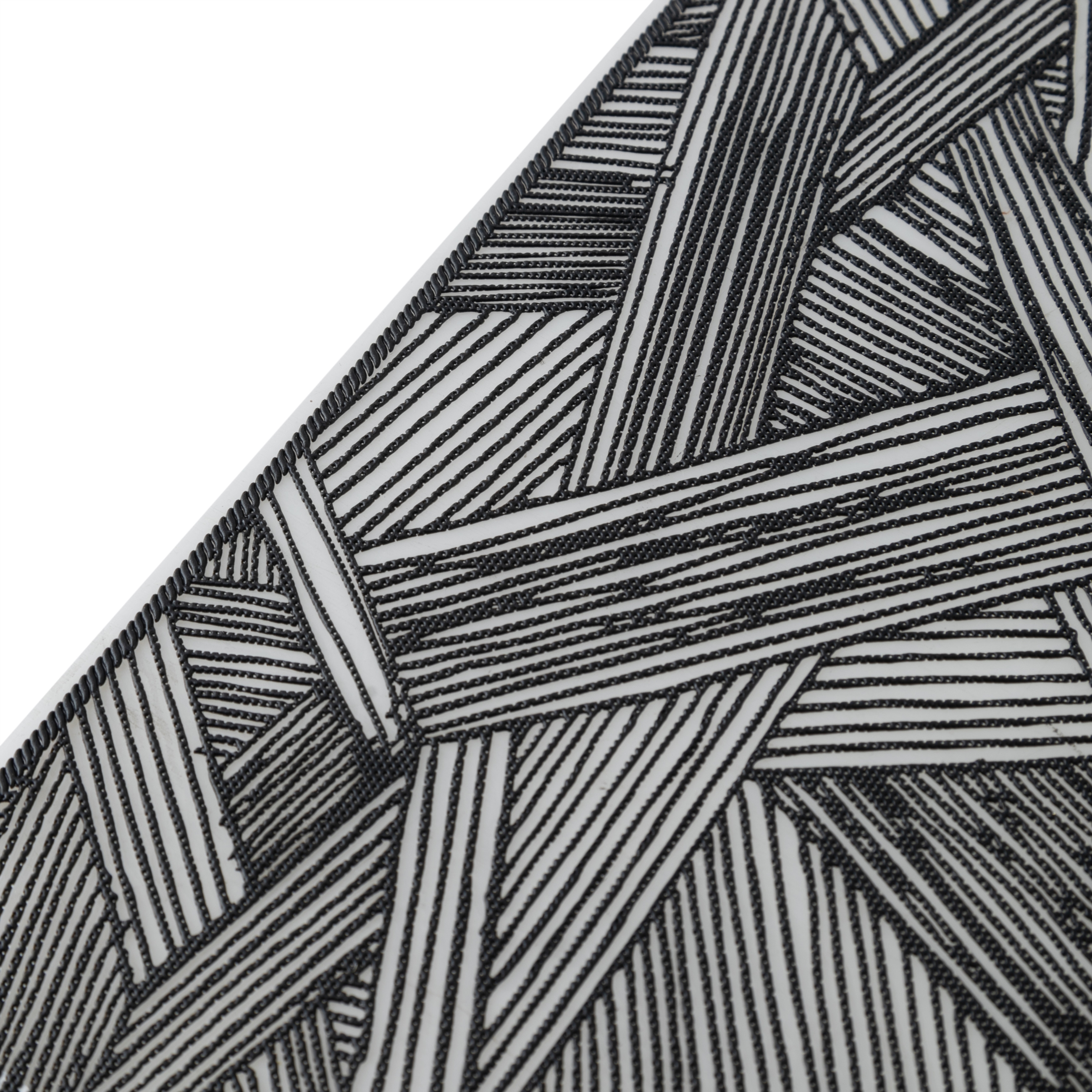 SİYAH AMERİKAN SERVİS SETİ 30X45CM - 2Lİ