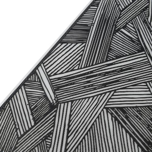  SİYAH AMERİKAN SERVİS SETİ 30X45CM - 2Lİ