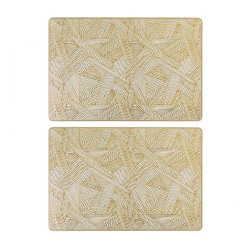  GOLD AMERİKAN SERVİS SETİ 30X45CM - 2Lİ