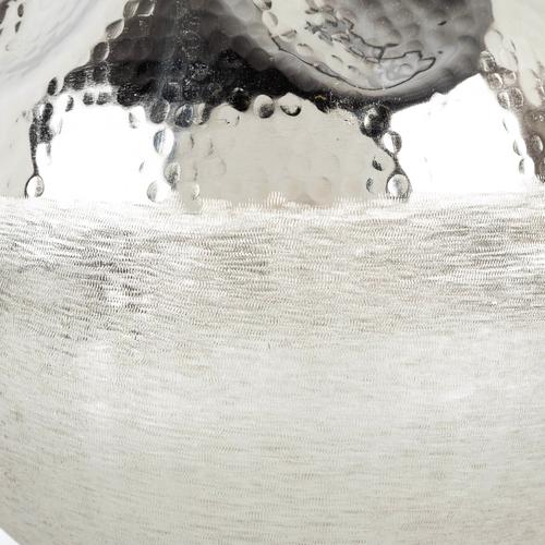  MIRAI VAZO GÜMÜŞ 30X27 CM