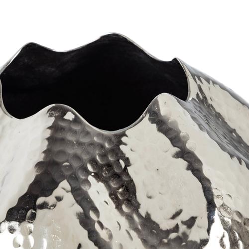 MIRAI VAZO GÜMÜŞ 30X27 CM