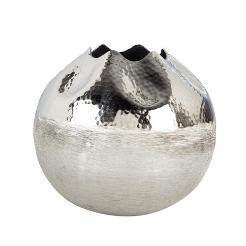 MIRAI VAZO GÜMÜŞ 30X27 CM