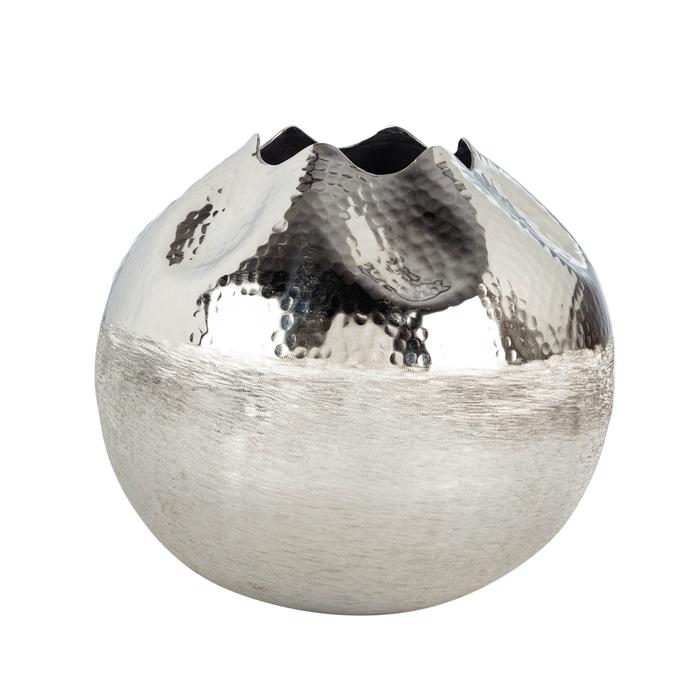 MIRAI VAZO GÜMÜŞ 30X27 CM