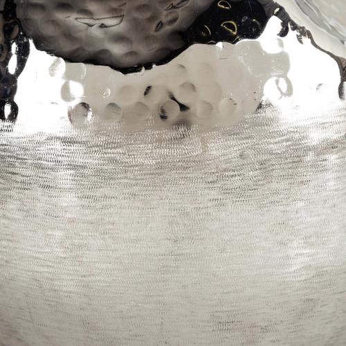  MIRAI VAZO GÜMÜŞ 26X22 CM