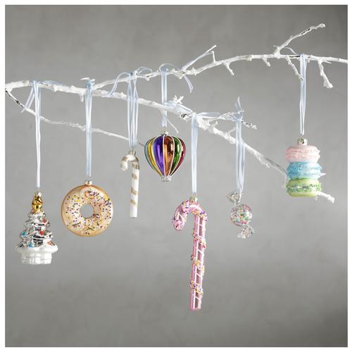 CANDY CANE AĞAÇ SÜSÜ BEYAZ 12 CM