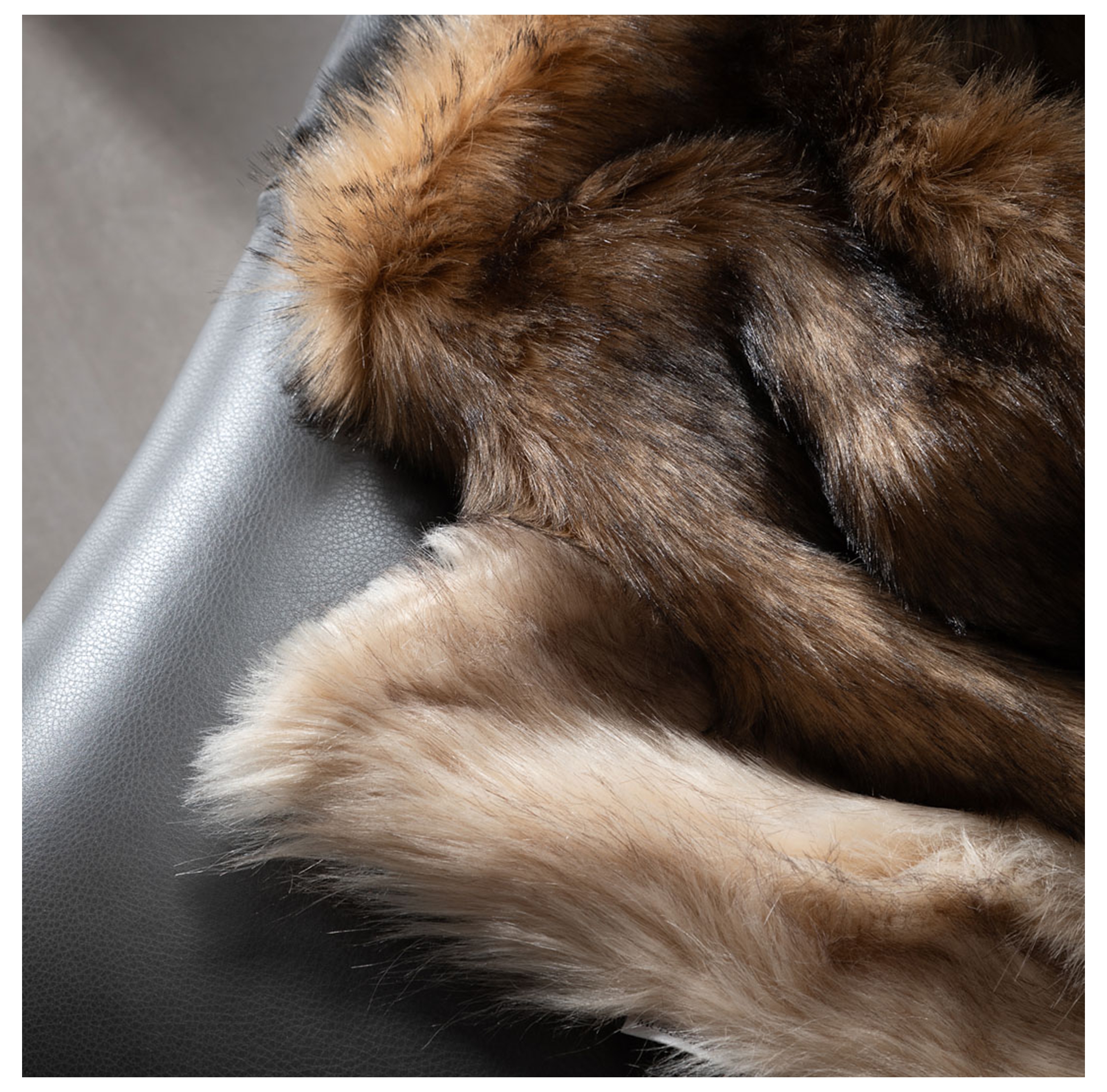 GLAM KOLTUK ŞALI BEJ 130X150