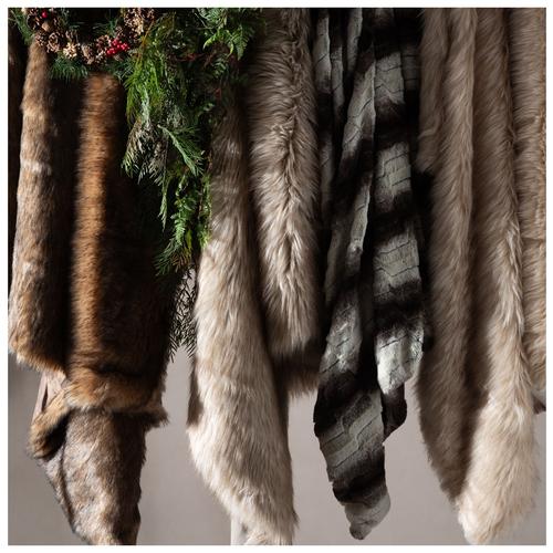  GLAM KOLTUK ŞALI BEJ 130X150