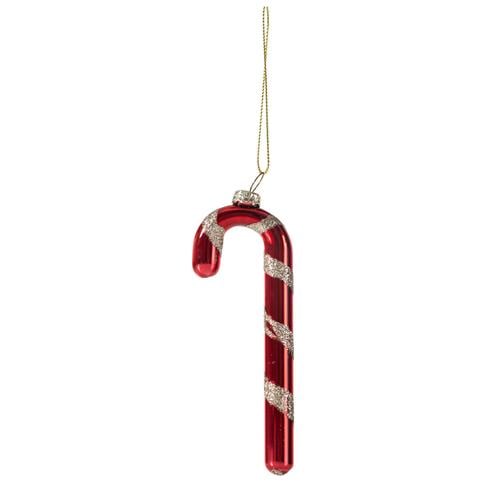 CANDY CANE AĞAÇ SÜSÜ KIRMIZI 12 CM