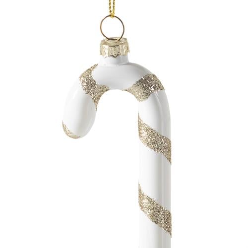 CANDY CANE AĞAÇ SÜSÜ BEYAZ 12 CM