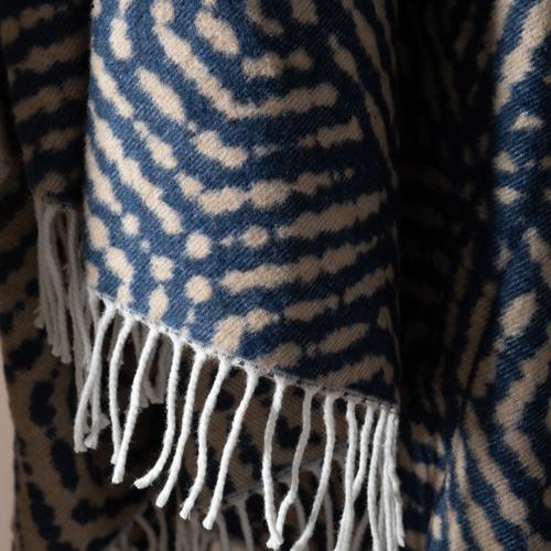  DORA PÜSKÜLLÜ BATTANİYE LACİVERT 200X220