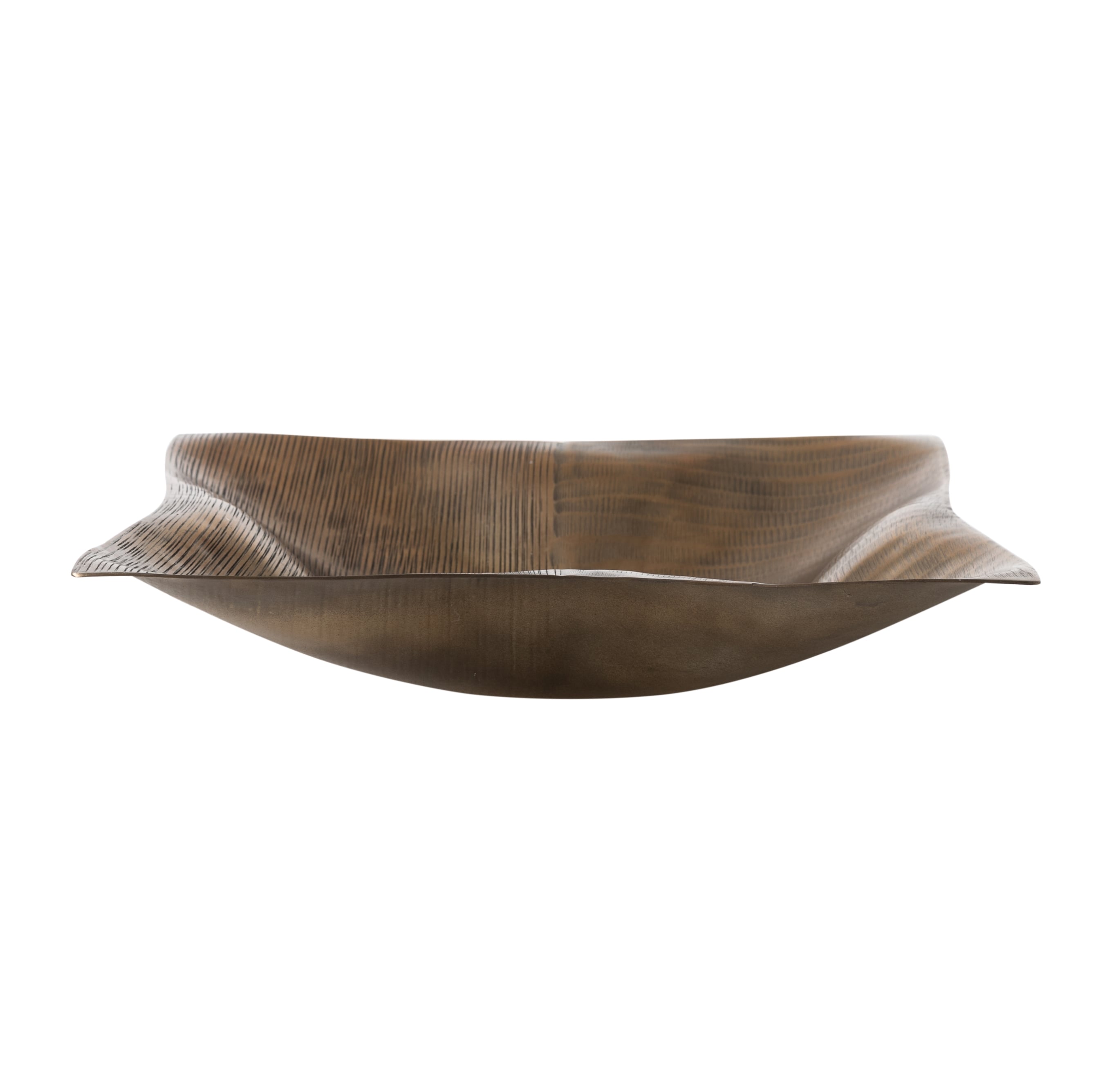 SQUARE DEKORATİF KASE SİYAH 46X9CM