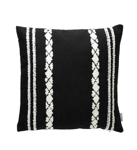 Mudo Home Ava Fancy Kirlent Siyah 50X50 Renksiz