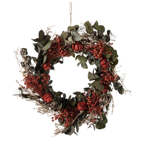  EUCALYPTUS KAPI SÜSÜ 30 CM