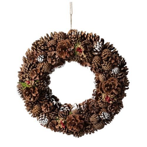  PINECONE KAPI SÜSÜ 30 CM