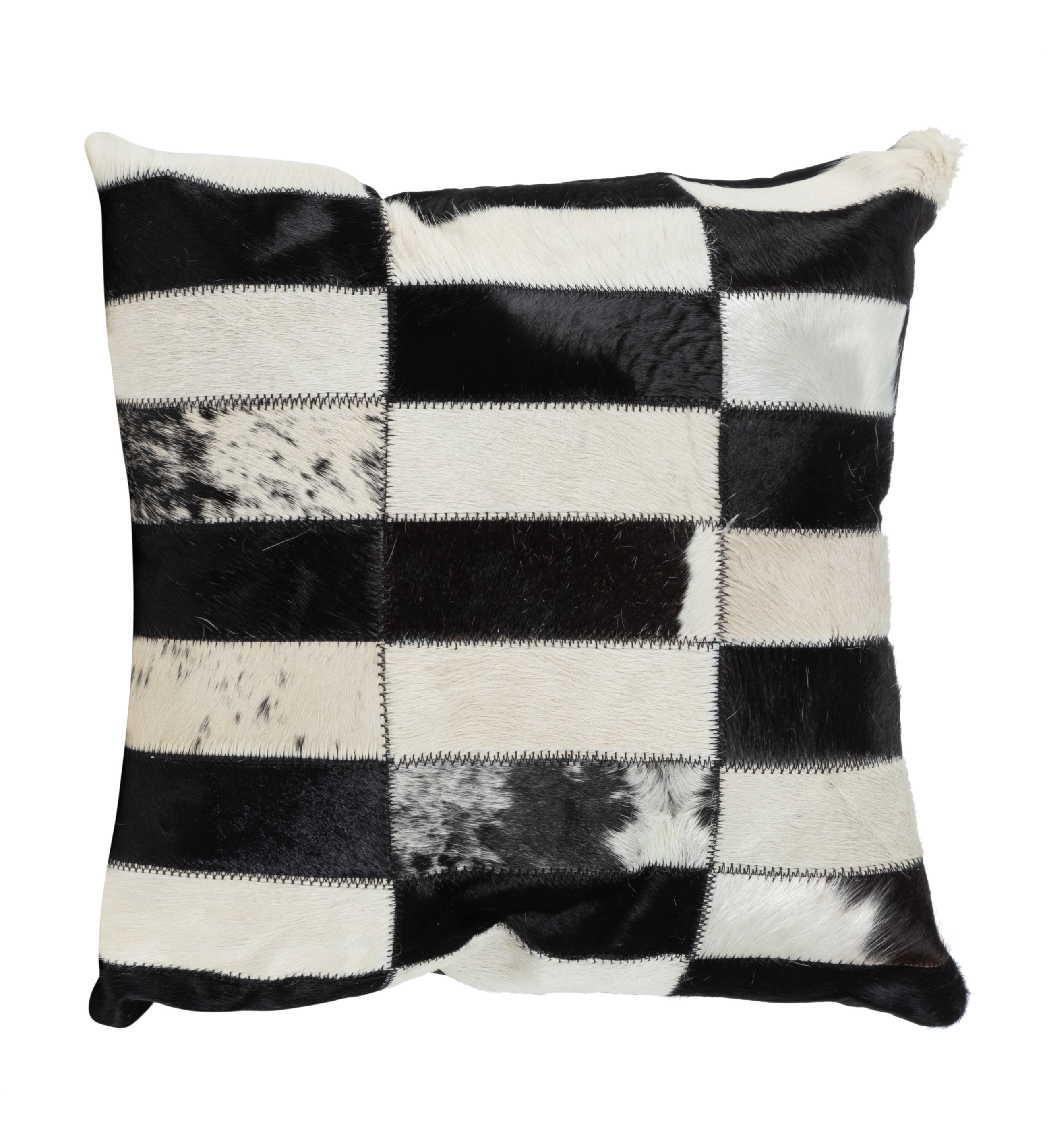 BELLA DERİ KIRLENT SİYAH BEYAZ 45X45