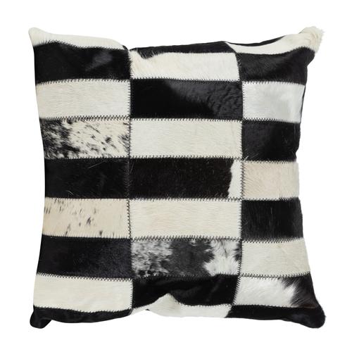  BELLA DERİ KIRLENT SİYAH BEYAZ 45X45