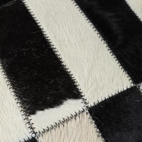  BELLA DERİ KIRLENT SİYAH BEYAZ 45X45