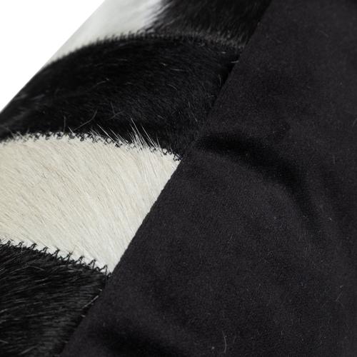  BELLA DERİ KIRLENT SİYAH BEYAZ 45X45