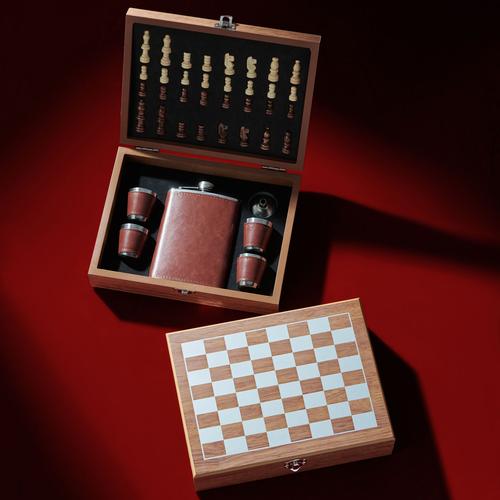  SHAH SATRANÇ-MATARA SETİ KAHVE