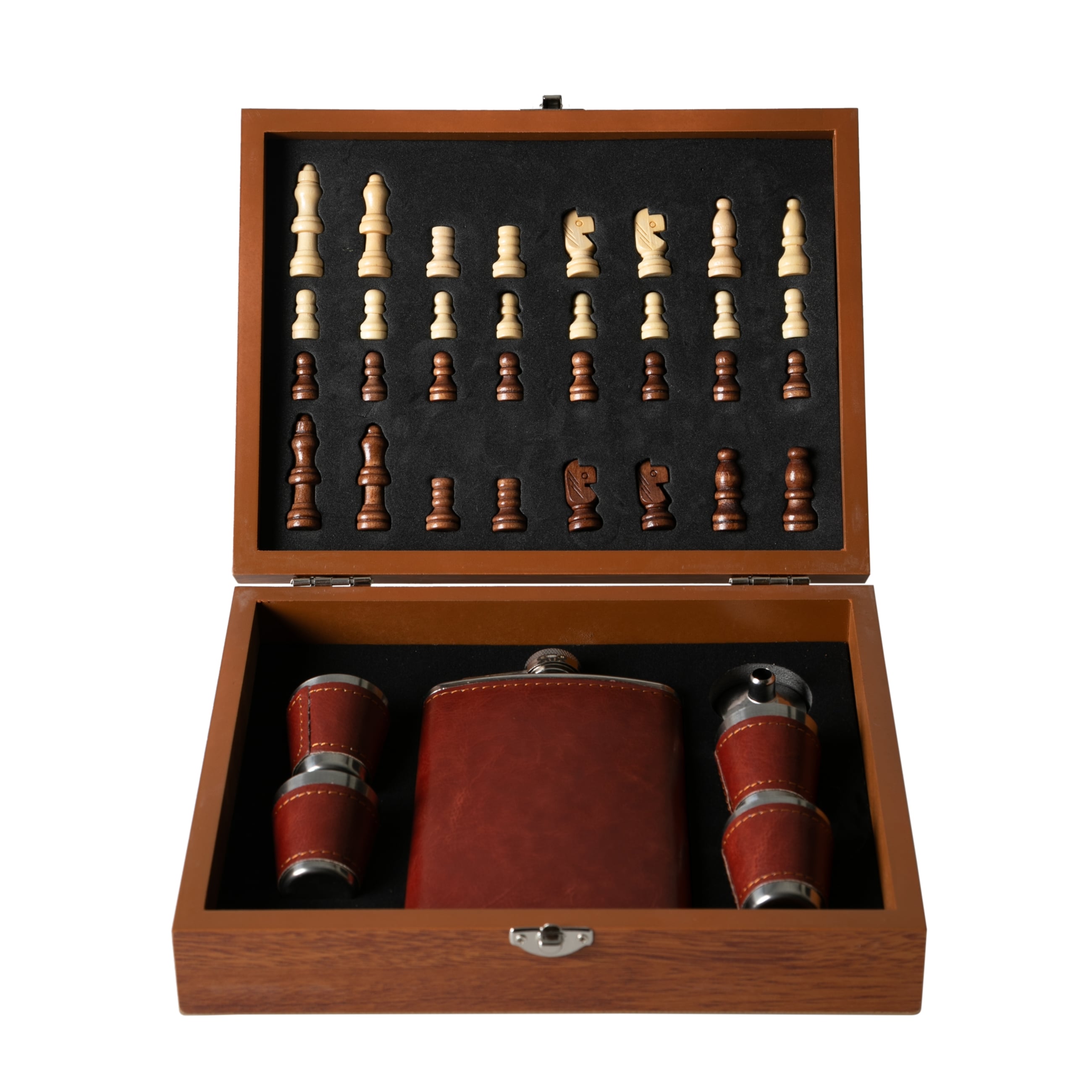 SHAH SATRANÇ-MATARA SETİ KAHVE