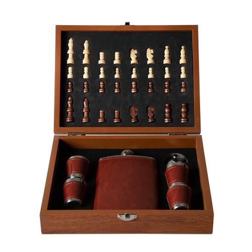  SHAH SATRANÇ-MATARA SETİ KAHVE