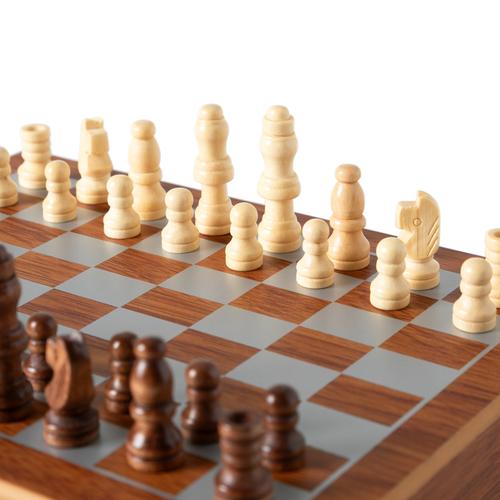  SHAH SATRANÇ-MATARA SETİ KAHVE