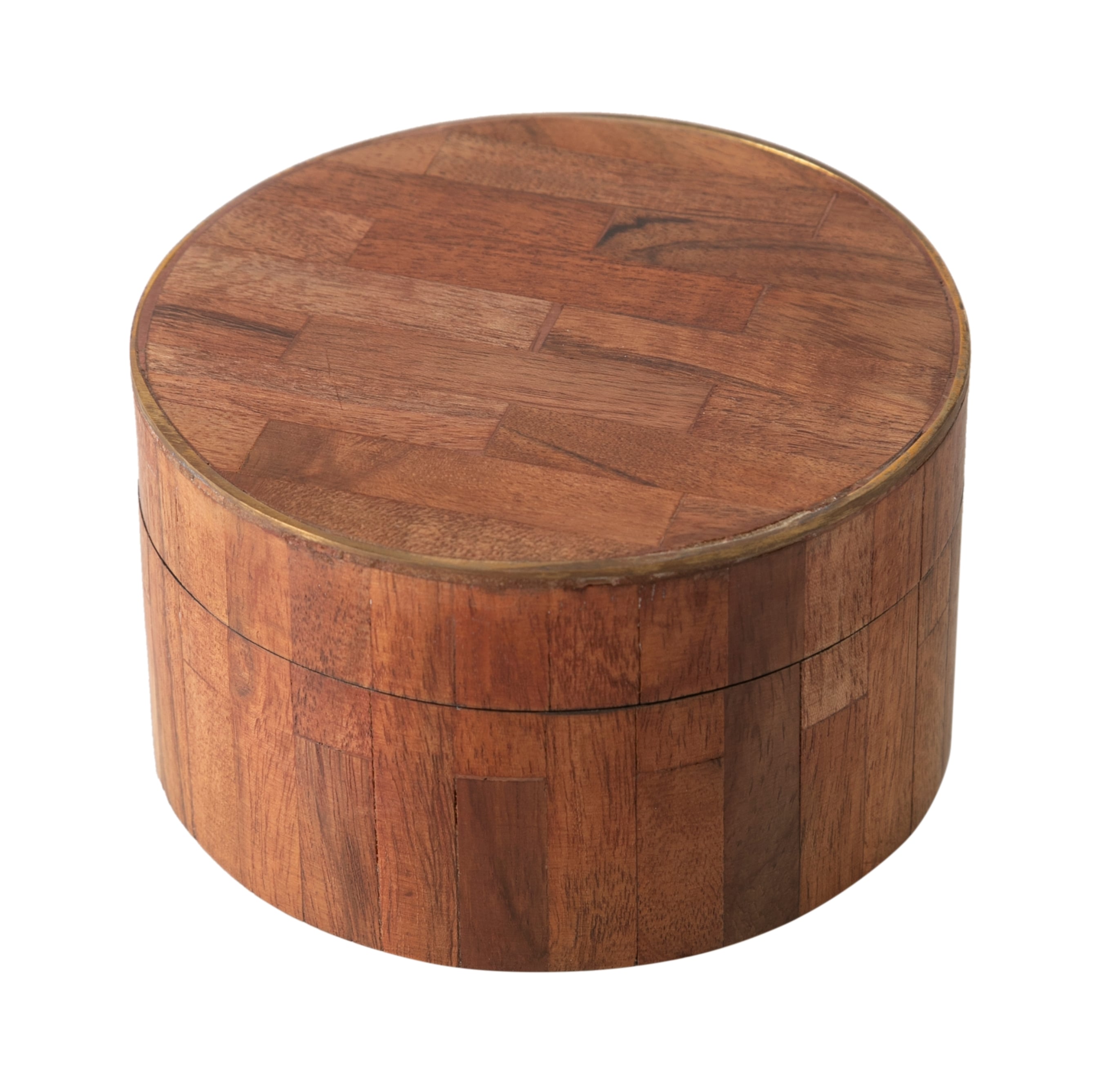 WOODEN DEKORATİF KUTU 10CM