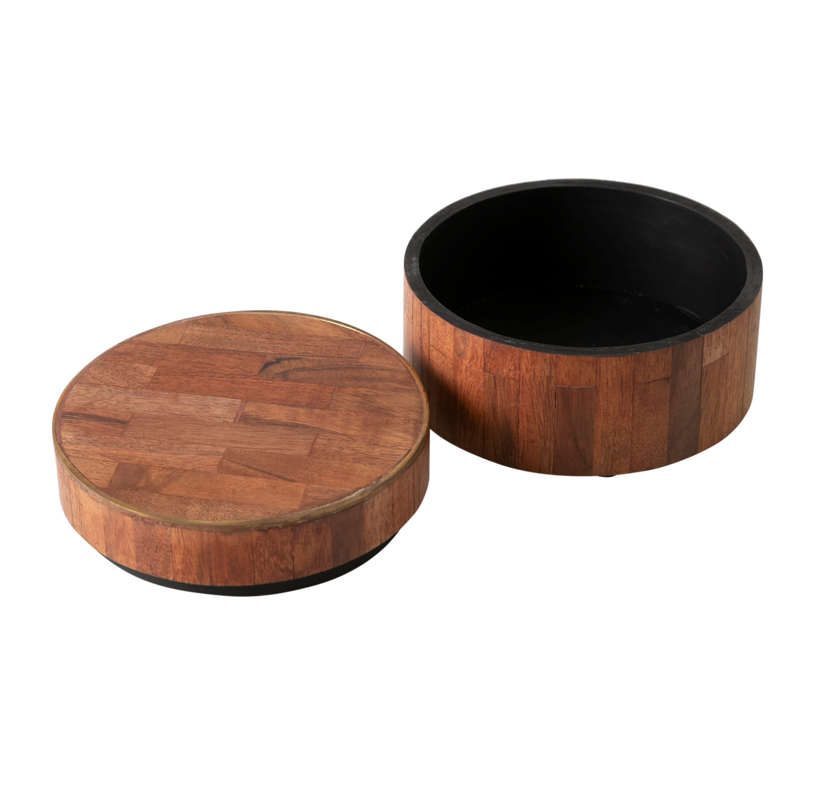 WOODEN DEKORATİF KUTU 10CM