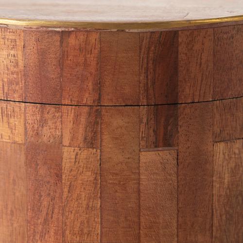  WOODEN DEKORATİF KUTU 13CM