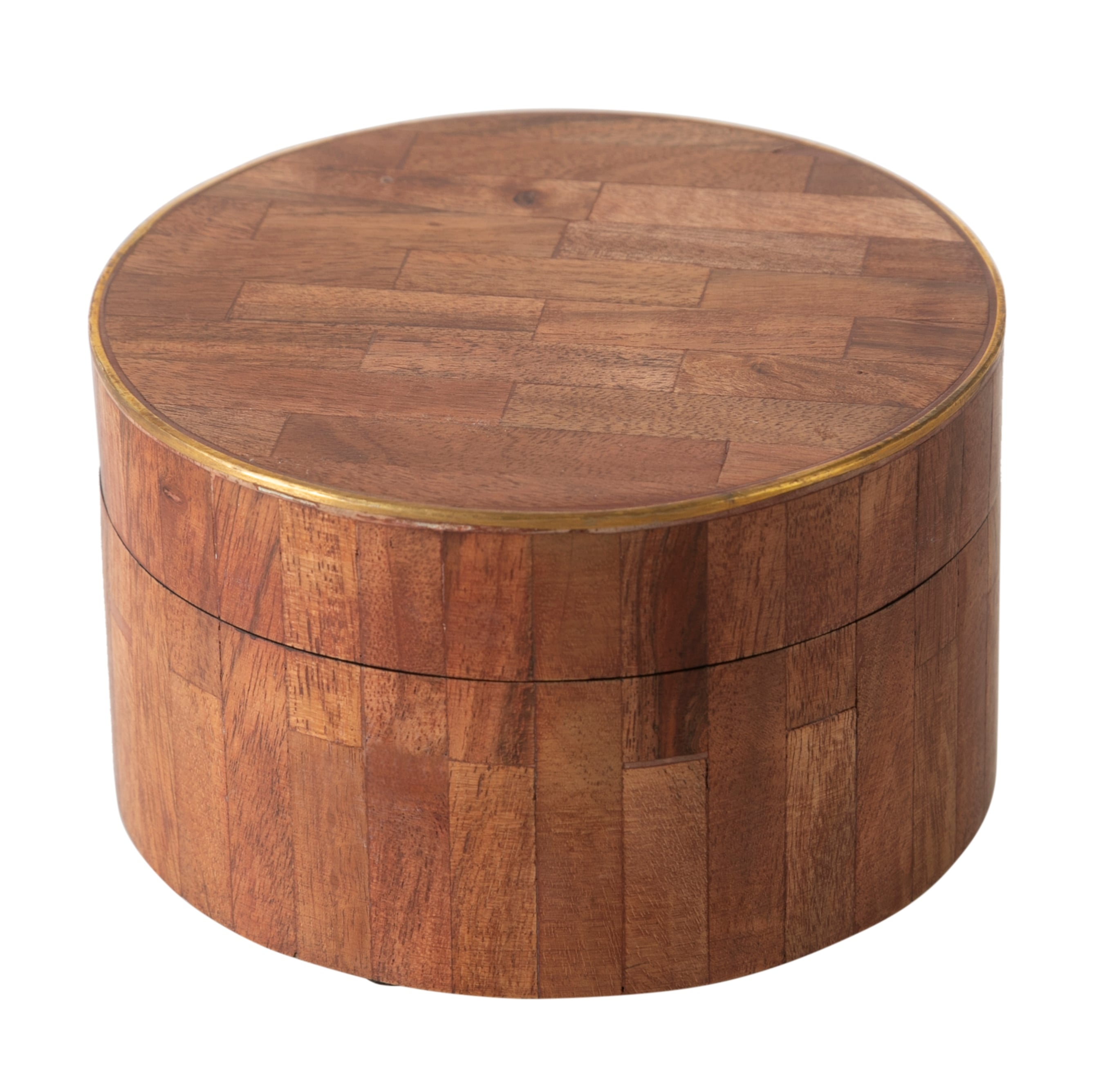 WOODEN DEKORATİF KUTU 13CM