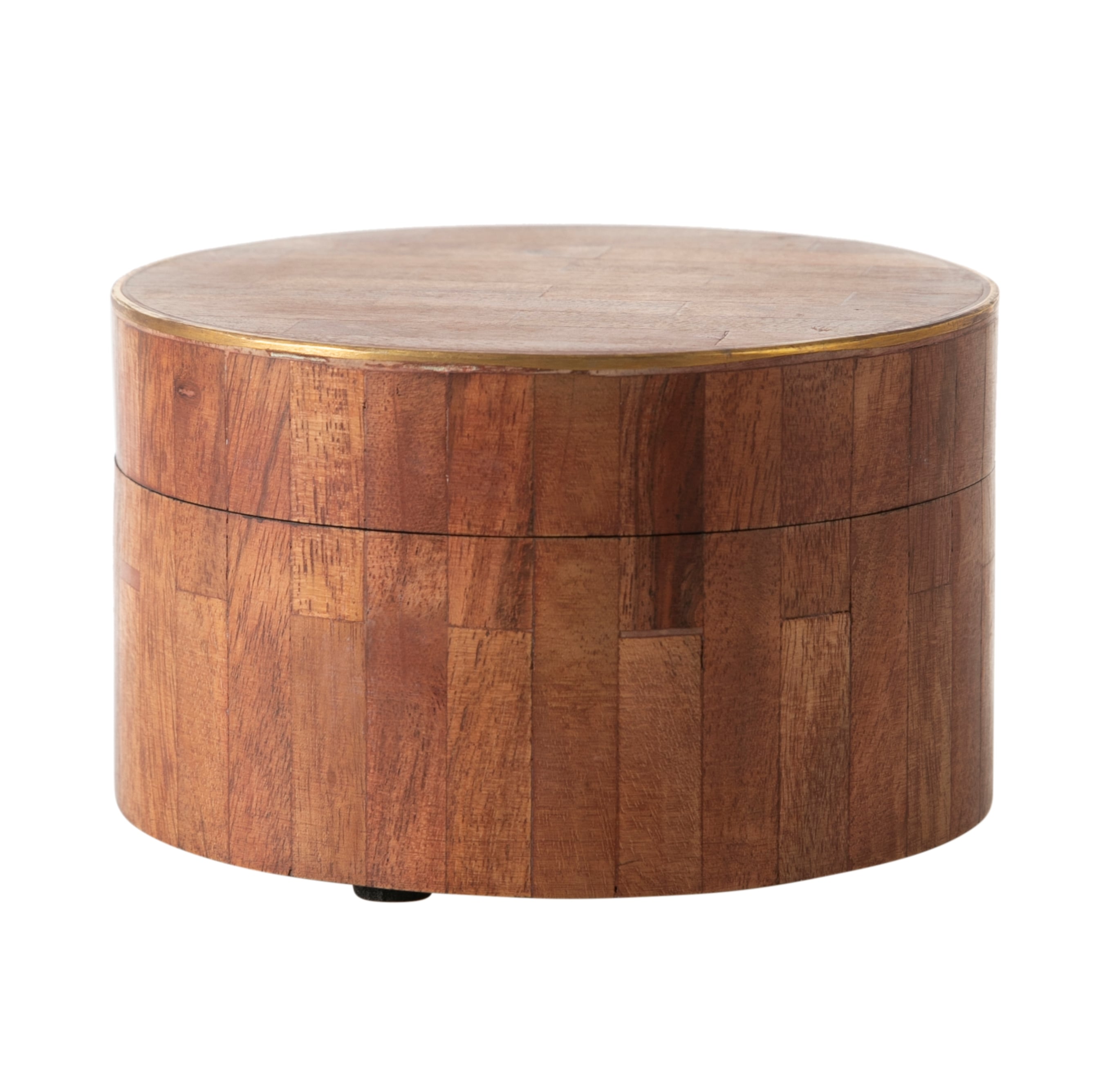 WOODEN DEKORATİF KUTU 13CM