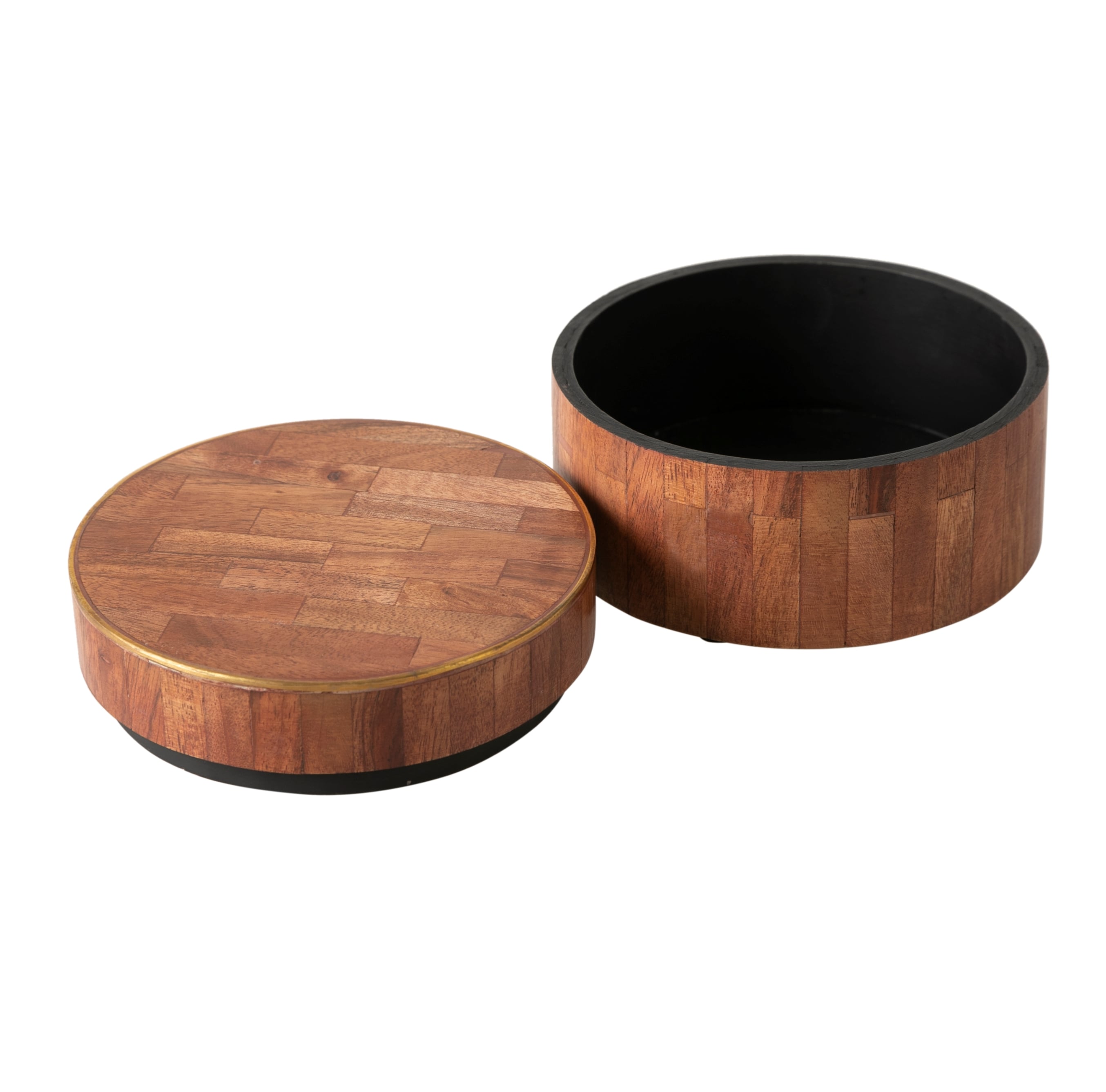 WOODEN DEKORATİF KUTU 13CM