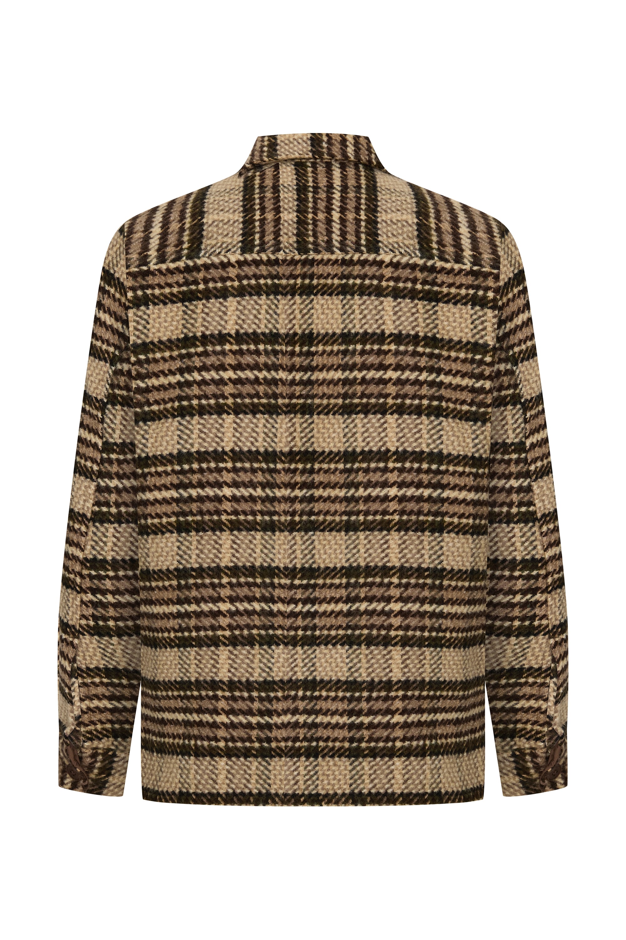 EKOSELİ YÜN KARIŞIMLI GÖMLEK CEKET