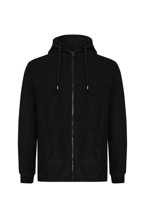 FERMUARLI KAPÜŞONLU SWEATSHIRT