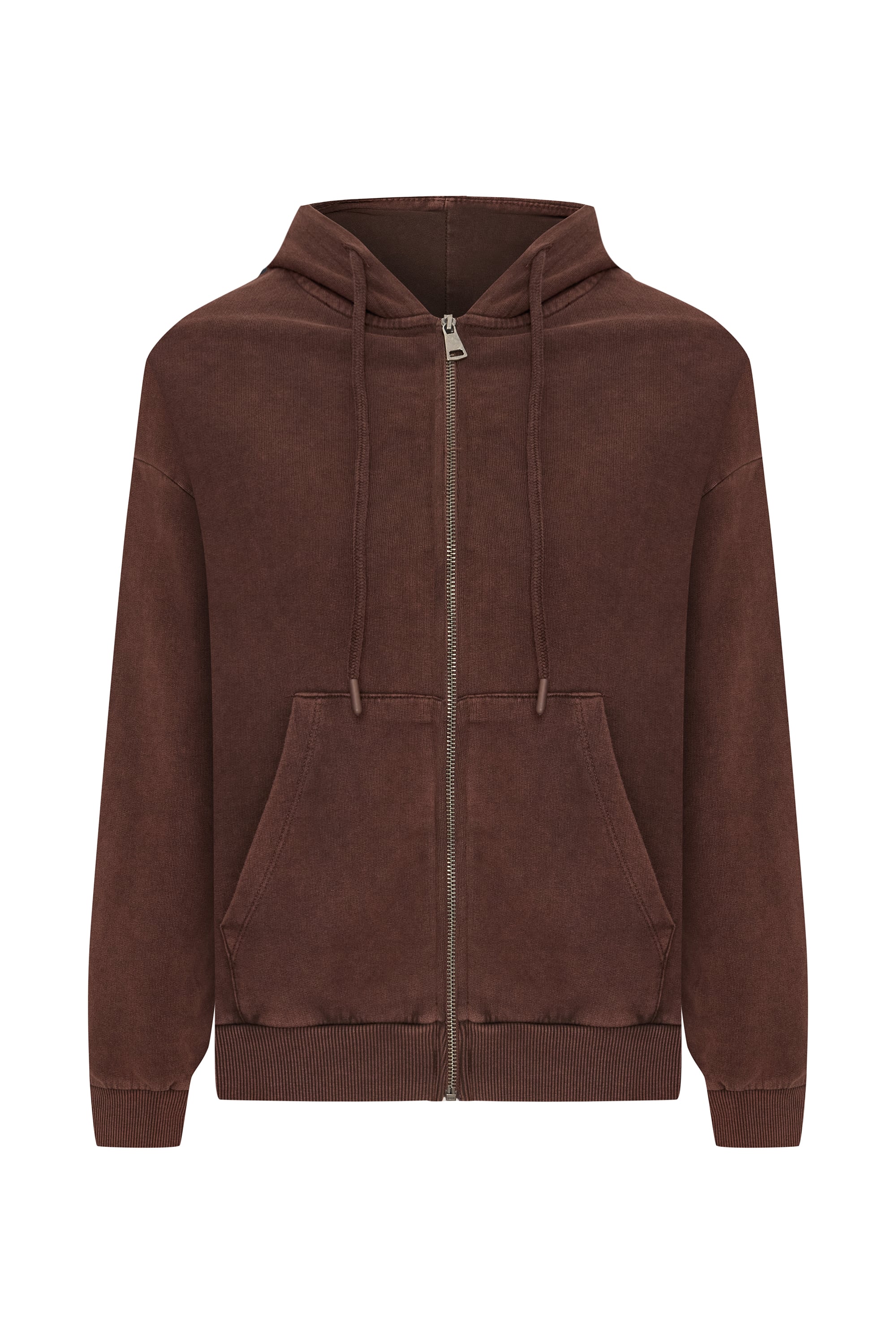 FERMUARLI KAPÜŞONLU SWEATSHIRT