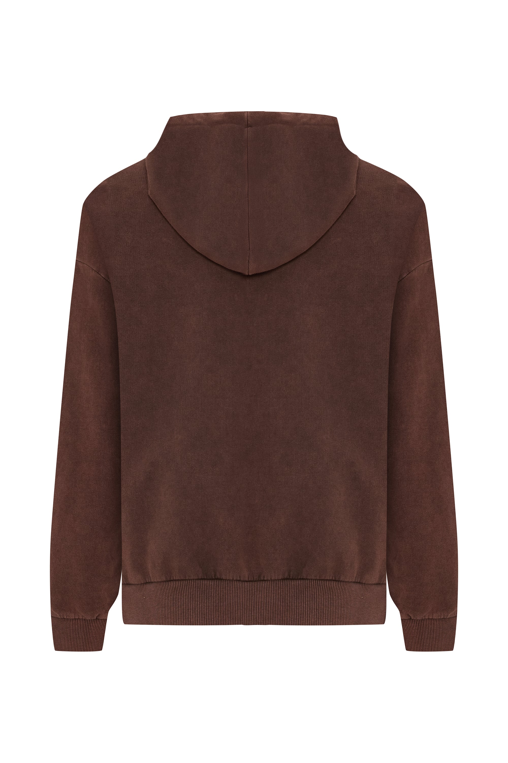 FERMUARLI KAPÜŞONLU SWEATSHIRT