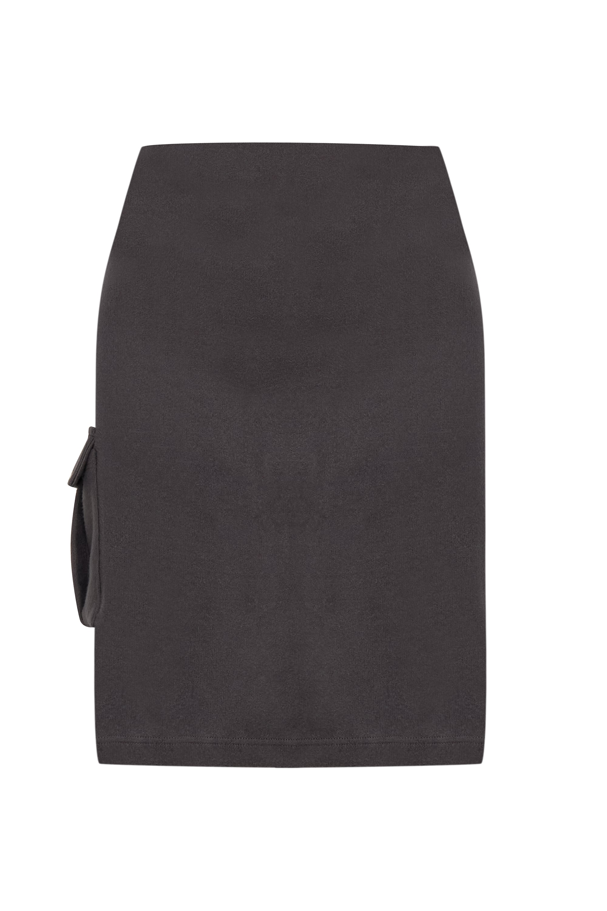 CEP DETAYLI MİNİ ETEK