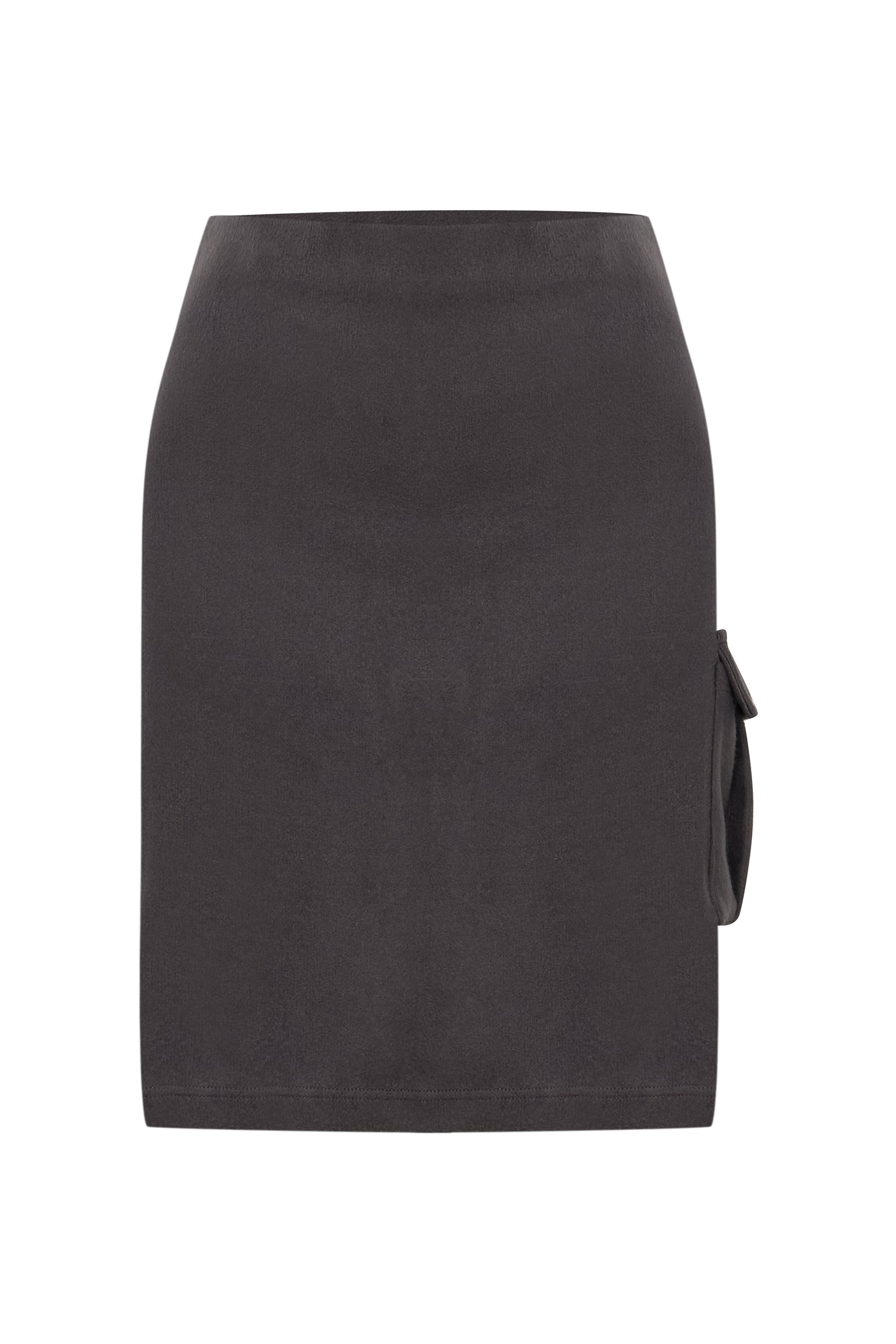 CEP DETAYLI MİNİ ETEK