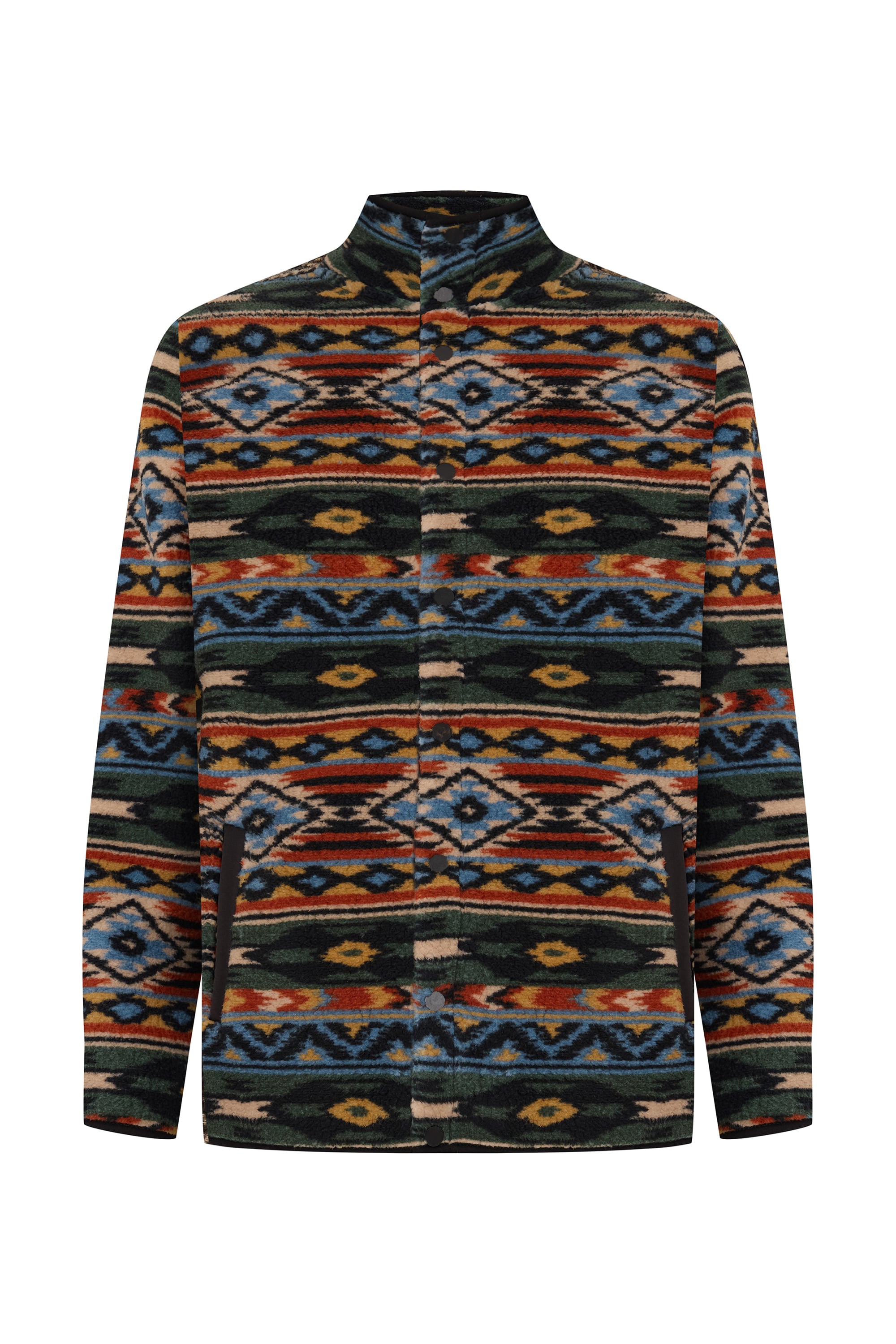 DESENLİ SHERPA CEKET