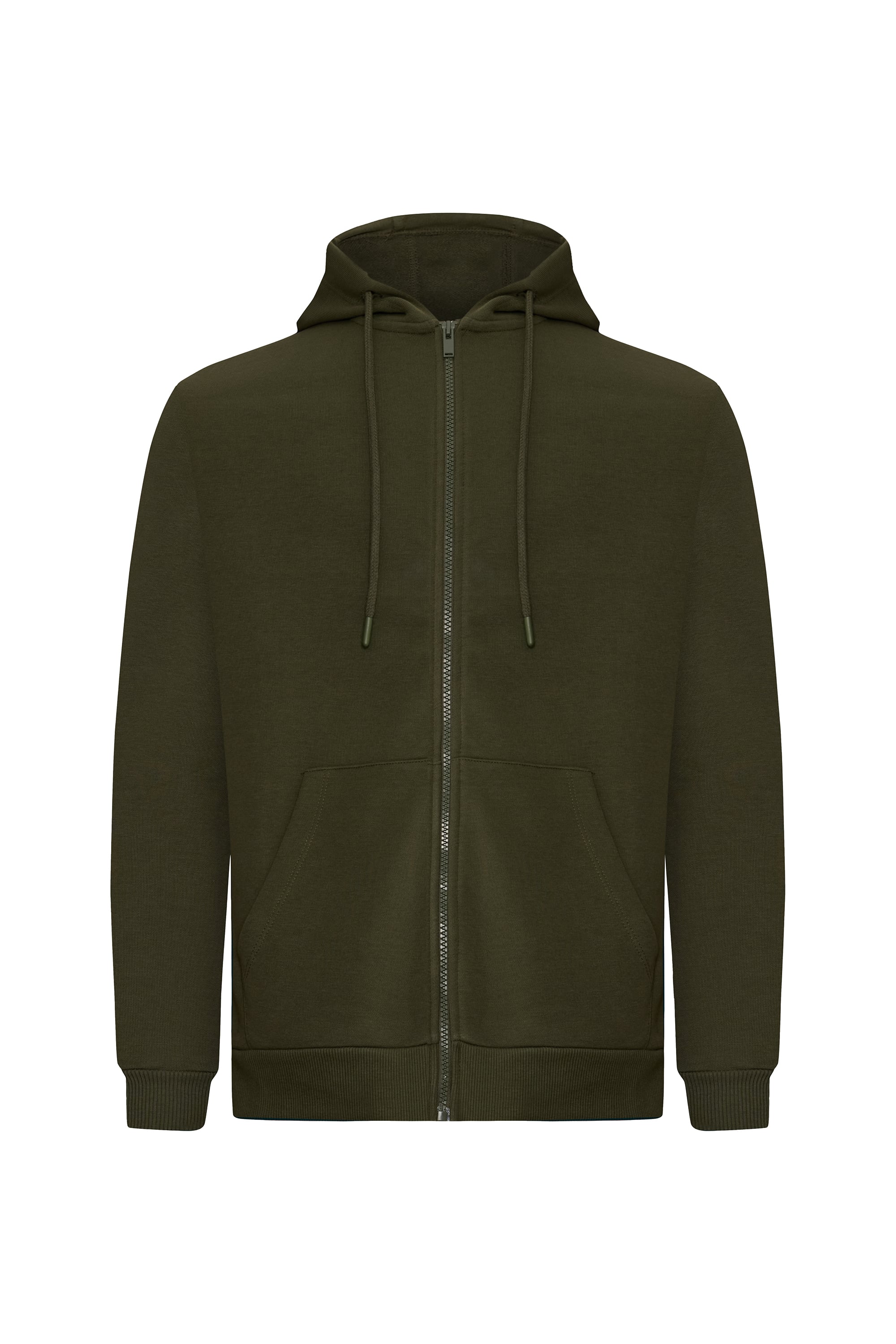 KAPÜŞONLU OVERSIZE FERMUARLI SWEATSHIRT