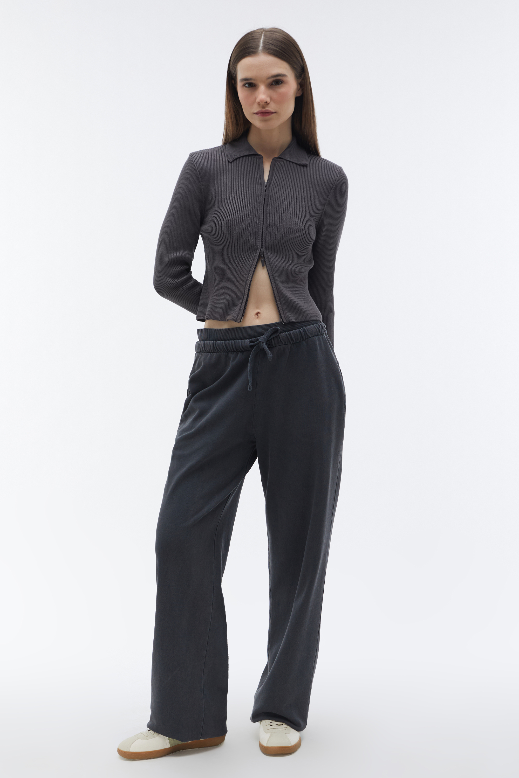 BELİ LASTİKLİ WIDE LEG EŞOFMAN ALTI