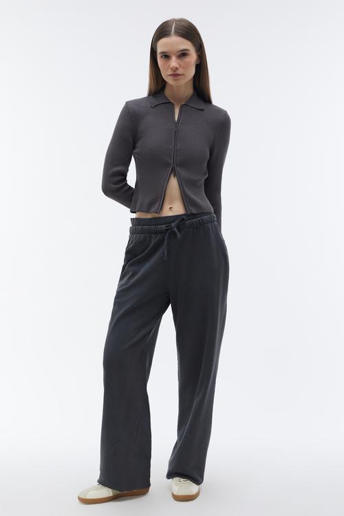  BELİ LASTİKLİ WIDE LEG EŞOFMAN ALTI