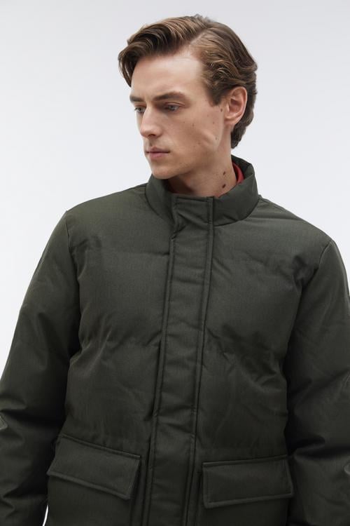  DİK YAKA ŞİŞME MONT