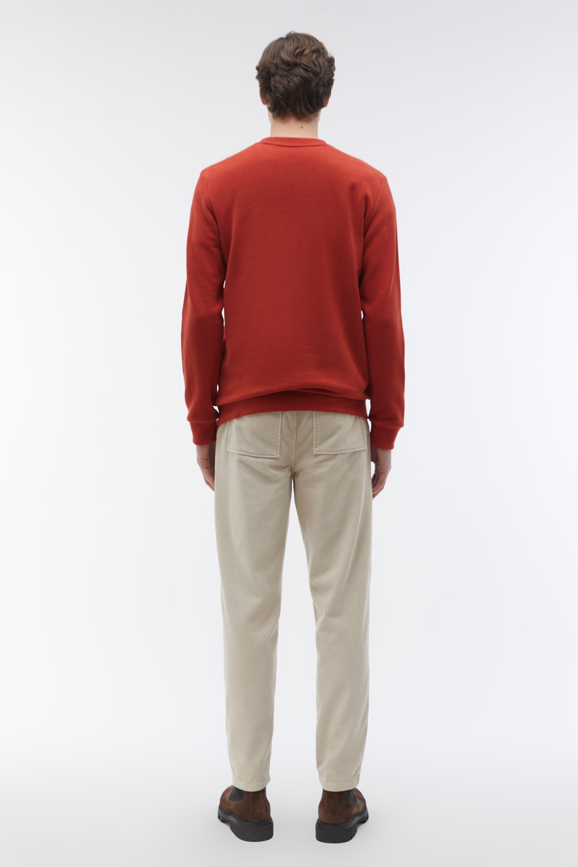 BİSİKLET YAKA SWEATSHIRT