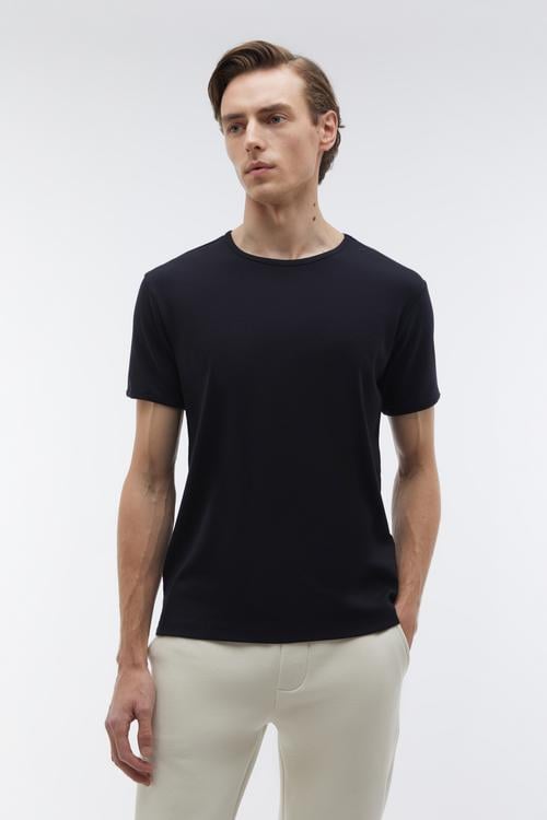  BİSİKLET YAKA KISA KOLLU T-SHIRT