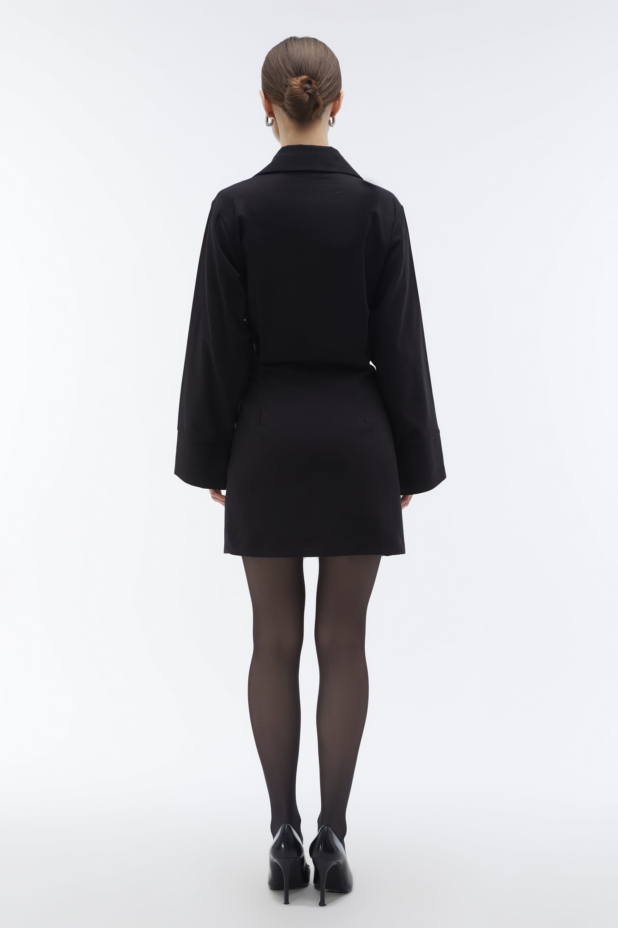 PAMUKLU MİDİ ELBİSE