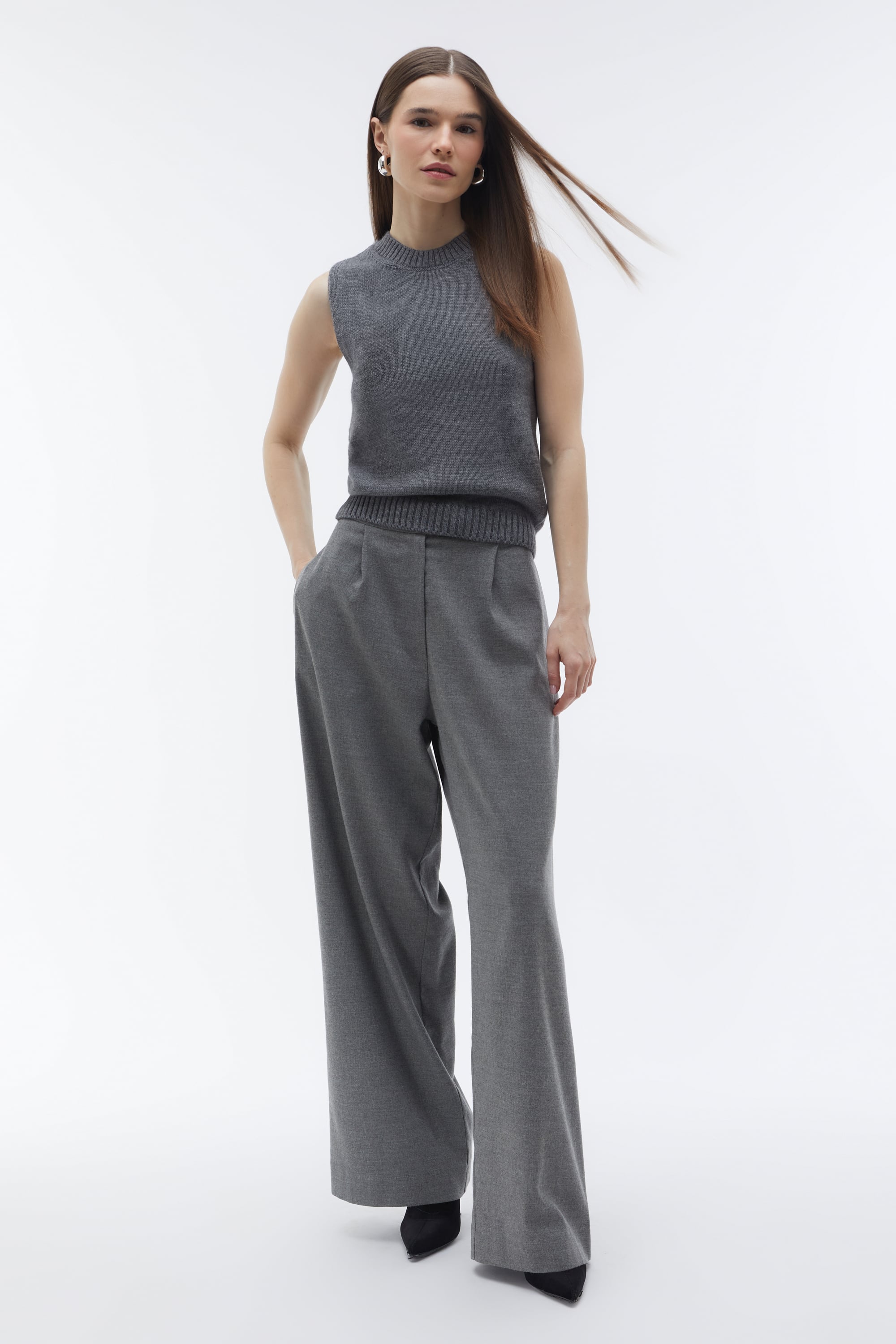 BİSİKLET YAKA SÜVETER