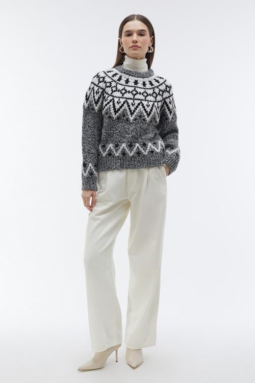  JAKARLI ÖRGÜ KAZAK